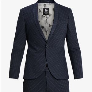 I need this Twisted Tailor navy pinstriped suit